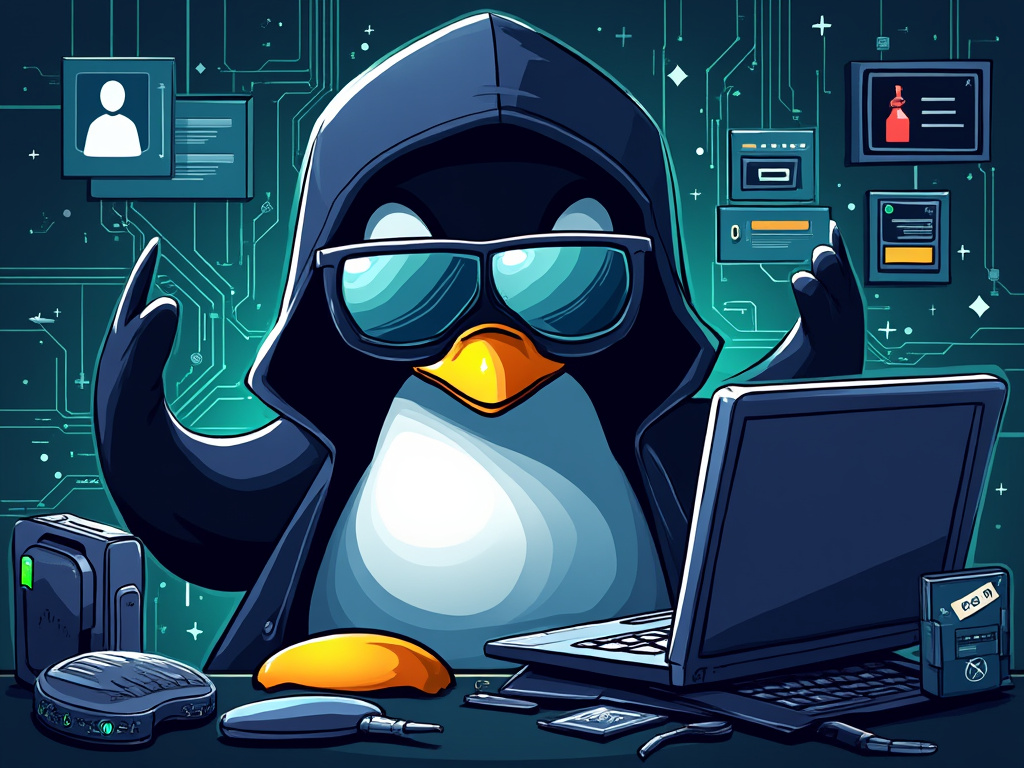Pinguin hacker